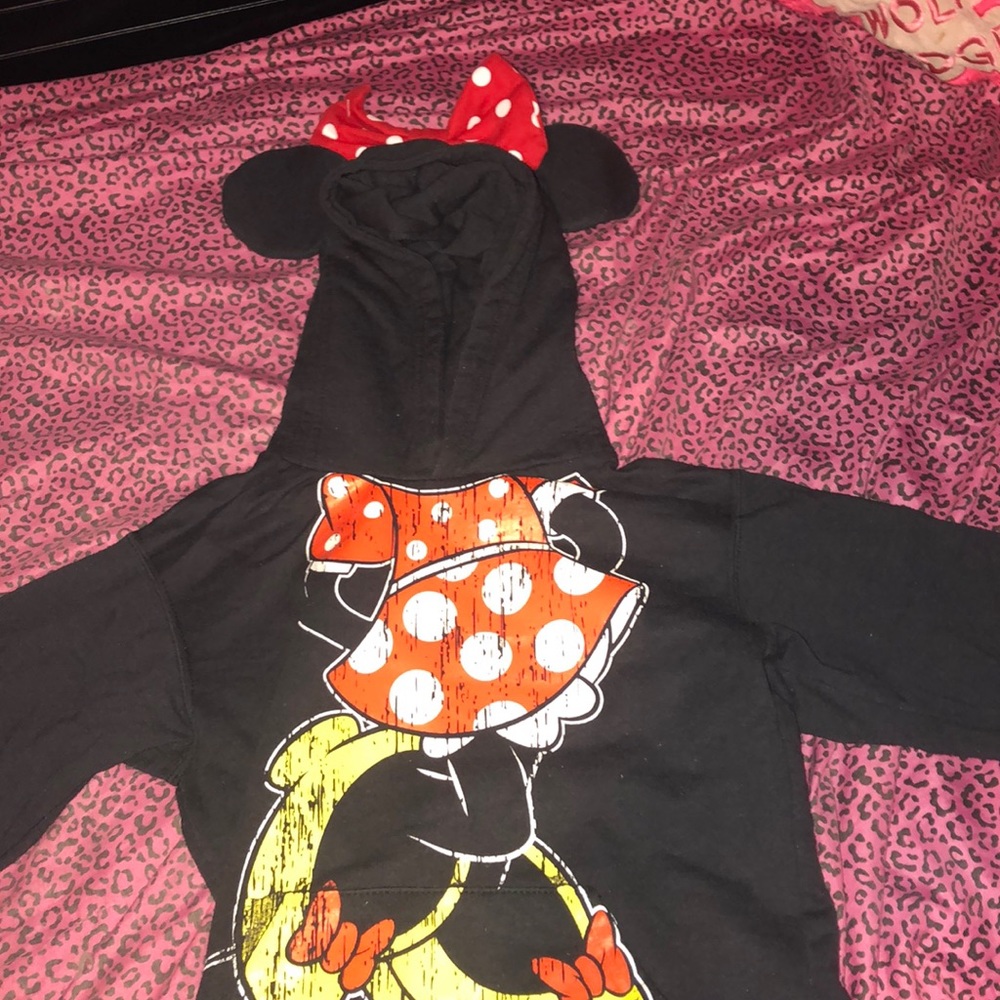 Kids Mini Mouse Hooded Sweatshirt